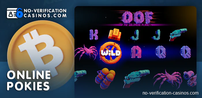 Play online pokies on crypto casino