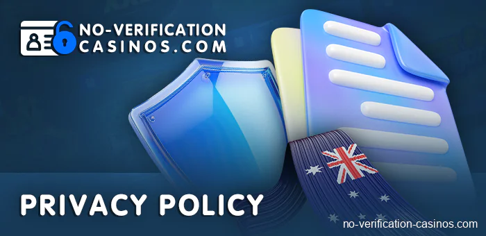 Privacy policy at no-verification-casinos