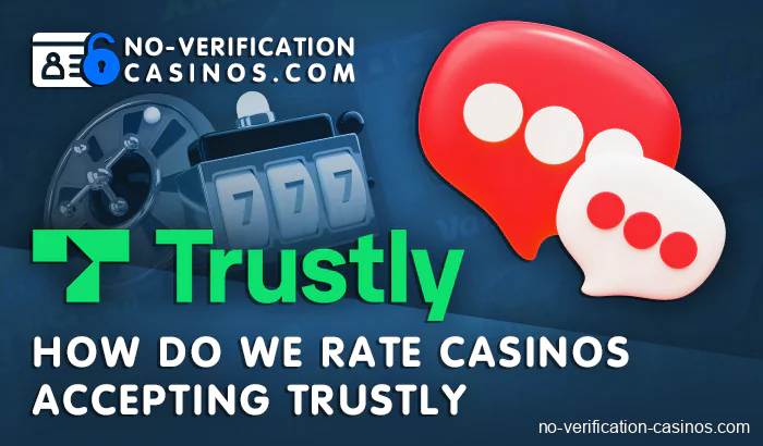 Evaluation of online casinos with Trustly payments - review criteria