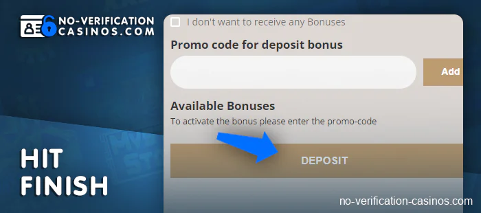 Confirm your casino deposit via Trustly