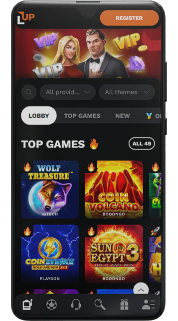 Screen Level Up casino without verification