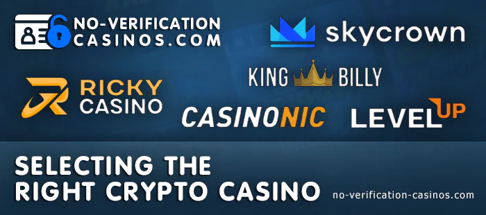 Choose an online casino without verification to play