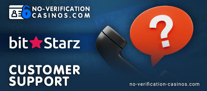 Contact BitStarz support in case of problems - methods of communication
