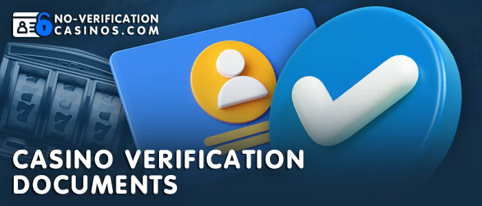 Online casino identity verification - non-exempt documents