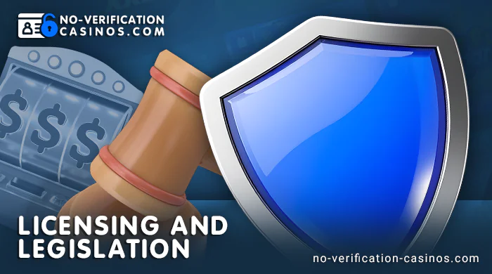 How legal is it to play casino without registration - about having a license