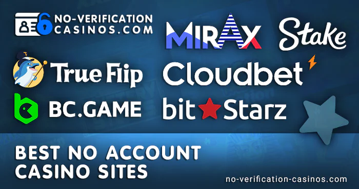 Top casinos to play without registration