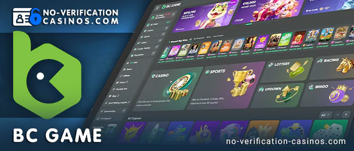 About online casino BC Game without registration
