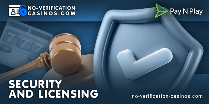 Is it legal to play at Pay N Play casino - license